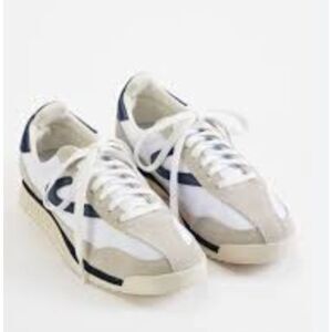 Tretorn Rawlins 2.0 Suede Sneakers Navy Cream Size 9.5